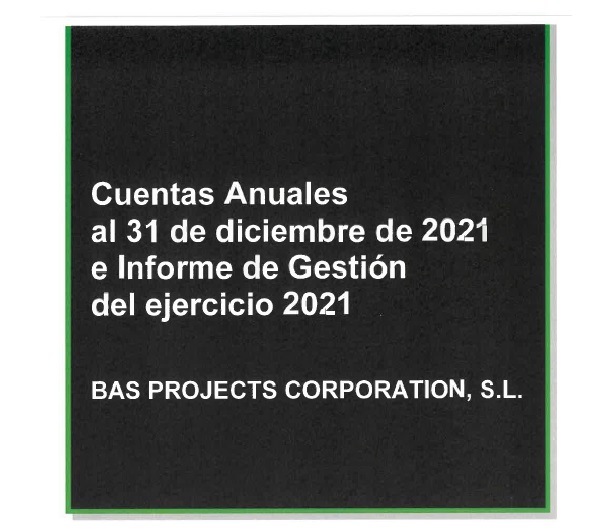 Cuentas anuales BAS 2021